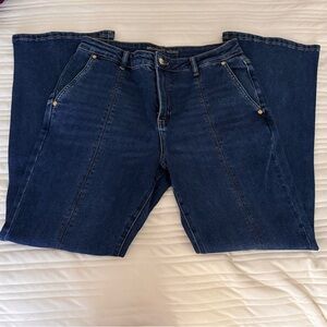 Michael Kors Dark Blue Flare Jeans